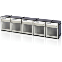 Bac basculant robuste, 23-1/2" la x 4" p x 5-7/8" h, 5 tiroirs Absolute Business Supply