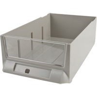 Replacement Drawer for KPC-200 Parts Cabinets, Plastic, 5-3/8" W x 9-13/16" D x 3-3/10" H, Grey Absolute Business Supply