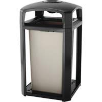 Landmark Series Classic Ash Tray & Waste Receptacle, Plastic, 50 US gal. Capacity, 46-1/2" Height Absolute Business Supply