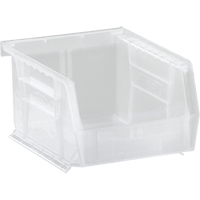 Clear-View Ultra Stack & Hang Bin, 4-1/8" W x 3" H x 5-3/8" D, Clear Absolute Business Supply