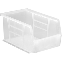 Clear-View Ultra Stack & Hang Bin, 6" W x 5" H x 9-1/4" D, Clear Absolute Business Supply
