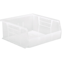 Clear-View Ultra Stack & Hang Bin, 11" W x 5" H x 10-7/8" D, Clear Absolute Business Supply