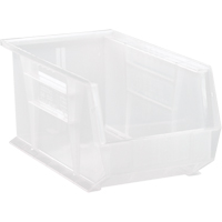 Clear-View Ultra Stack & Hang Bin, 8-1/4" W x 7" H x 14-3/4" D, Clear Absolute Business Supply