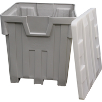 Nesting Bin, 44" W x 44" D x 46" H, Grey Absolute Business Supply