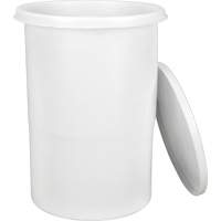 Cylindrical Polyethylene Tank - 50 Imperial Gallons Absolute Business Supply