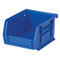 Bac empilable & &agrave; suspendre, 4-1/8" la, 3" h x 5-3/8" p, Bleu Absolute Business Supply