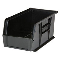 Bac empilable & &agrave; suspendre, 5-1/2" la, 5" h x 10-7/8" p, Noir Absolute Business Supply