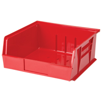 Stack & Hang Bin, 11" W x 5" H x 10-7/8" D, Red Absolute Business Supply