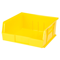Stack & Hang Bin, 11" W x 5" H x 10-7/8" D, Yellow Absolute Business Supply