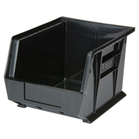 Stack & Hang Bin, 8-1/4" W x 7" H x 10-3/4" D, Black Absolute Business Supply