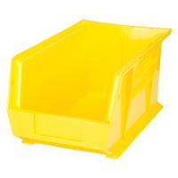 Stack & Hang Bin, 8-1/4" W x 7" H x 14-3/4" D, Yellow Absolute Business Supply