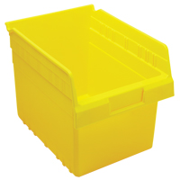 Bacs pour &eacute;tag&egrave;re Store-Max, 8-3/8" la x 8" H x 11-5/8" p, Jaune, Capacit&eacute; 44 lb Absolute Business Supply