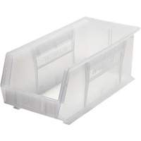 Ultra Stack & Hang Bin, 8-1/4" W x 7" H x 18" D, Clear Absolute Business Supply