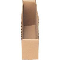 Boîtes profondes en carton ondul&eacute;, 1-15/16" la x 11-1/4" p x 4-1/2" h, Beige Absolute Business Supply