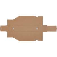 Boîtes profondes en carton ondul&eacute;, 2-7/8" la x 11-1/4" p x 4-1/2" h, Beige Absolute Business Supply
