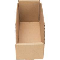 Deep Corrugated Parts Bins, 3-3/4" W x 11-1/4" D x 4-1/2" H, Beige Absolute Business Supply