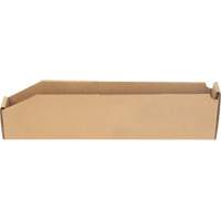 Deep Corrugated Parts Bins, 2-7/8" W x 17-1/4" D x 4-1/2" H, Beige Absolute Business Supply