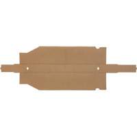 Deep Corrugated Parts Bins, 2-7/8" W x 17-1/4" D x 4-1/2" H, Beige Absolute Business Supply