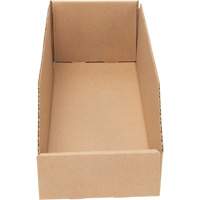 Deep Corrugated Parts Bins, 5-3/4" W x 17-1/4" D x 4-1/2" H, Beige Absolute Business Supply
