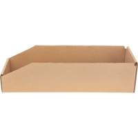 Deep Corrugated Parts Bins, 5-3/4" W x 17-1/4" D x 4-1/2" H, Beige Absolute Business Supply