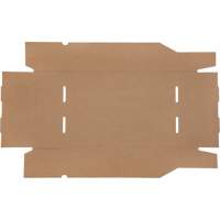 Deep Corrugated Parts Bins, 11-3/4" W x 17-1/4" D x 4-1/2" H, Beige Absolute Business Supply