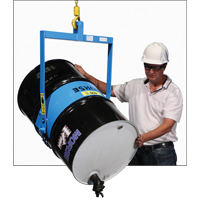 Drum Lifters - Manual Tilt, 55 US gal. (45 Imperial Gal.) Drum Size, 800 lbs./363 kg. Cap. Absolute Business Supply