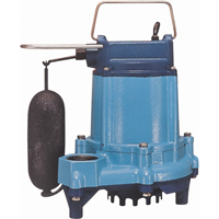 Sump/Effluent Pumps, 53 GPH, 115 V, 5 A, 1/3 HP Absolute Business Supply