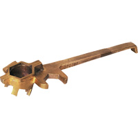 Cl&eacute; anti&eacute;tincelante de luxe pour barils, Ouverture de 1-1/4", Poign&eacute;e 3-1/4", Alliage de bronze Absolute Business Supply