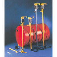 Pompes &agrave; tambour &eacute;lectriques, Polypropyl&egrave;ne, 12,5 gal./min Absolute Business Supply