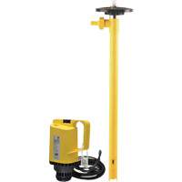 Pompes &agrave; tambour &eacute;lectriques, Polypropyl&egrave;ne, 45 gal./min Absolute Business Supply