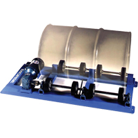 Single Stationary Drum Roller, 55 US gal. (45 Imperial Gal.) Capacity, Fixed Speed, 0.5 HP Absolute Business Supply