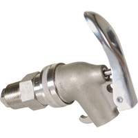 Robinet de baril manuel, Acier inoxydable, NPT de 3/4" Absolute Business Supply