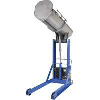 Portable Hydraulic Drum Dumper, For 30 - 55 US Gal. (25 - 45.8 Imperial Gal.) Absolute Business Supply