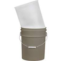 Doublure pour seau en plastique, 11-1/4" dia. x 14" h, 5 gal. US (4,16 gal. imp.) capacit&eacute; Absolute Business Supply