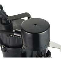 Thermoplastic Submersible Sump Pump, 2560 GPH, 115 V, 4.6 A, 1/3 HP Absolute Business Supply