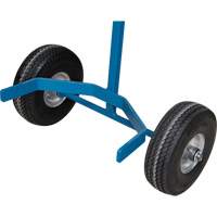 Chariot &agrave; cylindres, Roues Anticrevaison, Base de 15-1/2" W x 14-1/4" L, 600 lb Absolute Business Supply