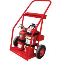 Chariot de prevention d'incendie pour travaux &agrave; chaud, Roues Semi-pneumatique, Base de 17,75" la x 8,9" lo, 100 lb Absolute Business Supply