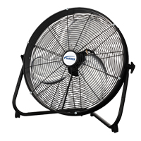 High Velocity Floor Fan, Commercial, 3 Speed, 20" Diameter Absolute Business Supply