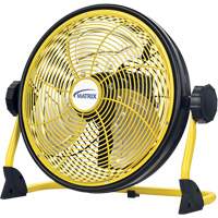 Rechargeable Indoor/Outdoor Fan with USB port, Commercial, Variable Speed, 12" Diameter Absolute Business Supply