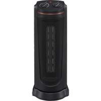 Oscillating Tower Heater, Ceramic, Electric, 5200 BTU/H Absolute Business Supply