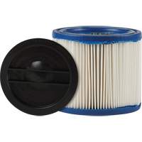 CleanStream&reg; Gore&reg; Small Wet/Dry Vacuum Filter, Cartridge/Hepa, Fits 1 - 6 US gal. Absolute Business Supply