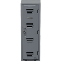 Casier, 12" x 15" x 36", Gris, Assembl&eacute; Absolute Business Supply