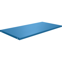 Cabinet Workbench - Shelves, 58 3/4" x 300 lbs. Capacity, Steel, Blue Absolute Business Supply