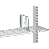 Poste de travail Arlink - Diviseurs de tablettes en fil m&eacute;tallique Absolute Business Supply