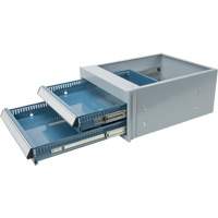 Double-Drawer Workbench, Steel, 18" W x 21" D x 9" H Absolute Business Supply