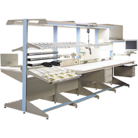 Postes de travail modulaires ergonomiques - Tiroirs Pelican, 19" la x 23" p x 10" h Absolute Business Supply