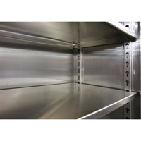 Extra Heavy-Duty Cabinet Shelf, 36" x 24", 1900 lbs. Capacity, Stainless Steel, Grey Absolute Business Supply