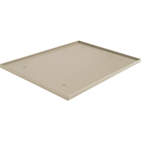 Fond de casier, Convient aux casiers 12" x 18", Beige, Plastique Absolute Business Supply