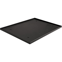 Fond de casier, Convient aux casiers 12" x 18", Noir, Plastique Absolute Business Supply