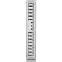 Clean Line Lockers, 12" x 18" x 76", Steel, Grey, Rivet (Assembled), Perforated Absolute Business Supply